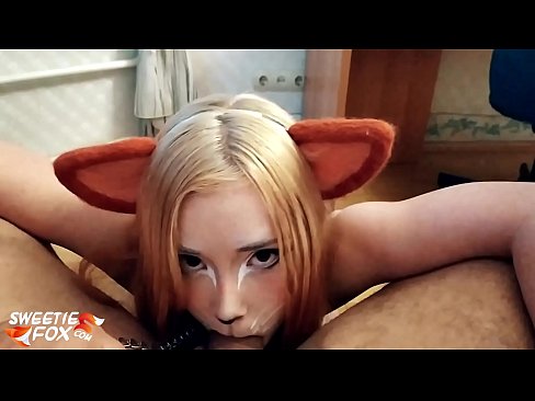 ❤️ Kitsune slikke dick en cum yn har mûle ️  Seks by porno fy.sexera.ru ️❤